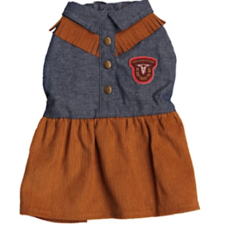 NWT YELLOWSTONE Fringe Dog Dress |Size Medium